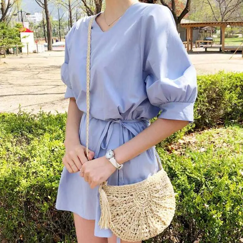 Best Sellers Eco Friendly Women Straw Bag Weave Handbags Handwoven Tote Summer Bag Beach Bag