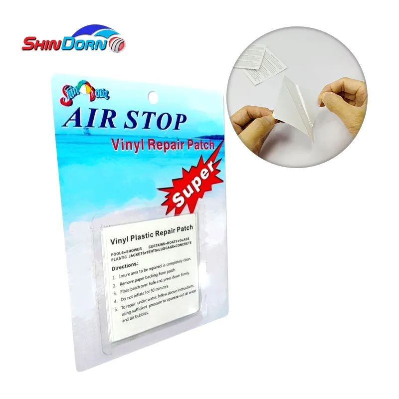 Изготовленный На Заказ виниловый пластырь для ремонта бассейна Водонепроницаемый