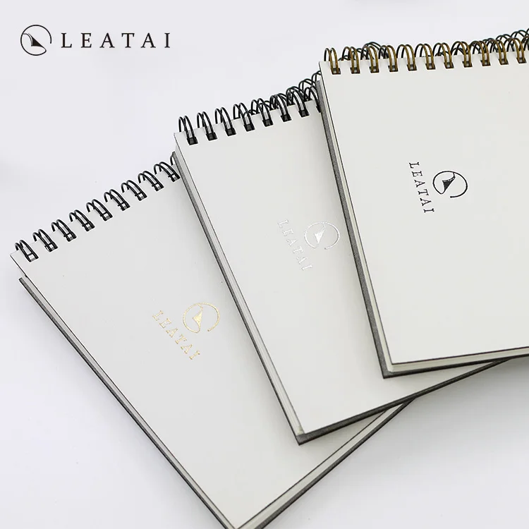 
Custom design print on demand wire bound planners 