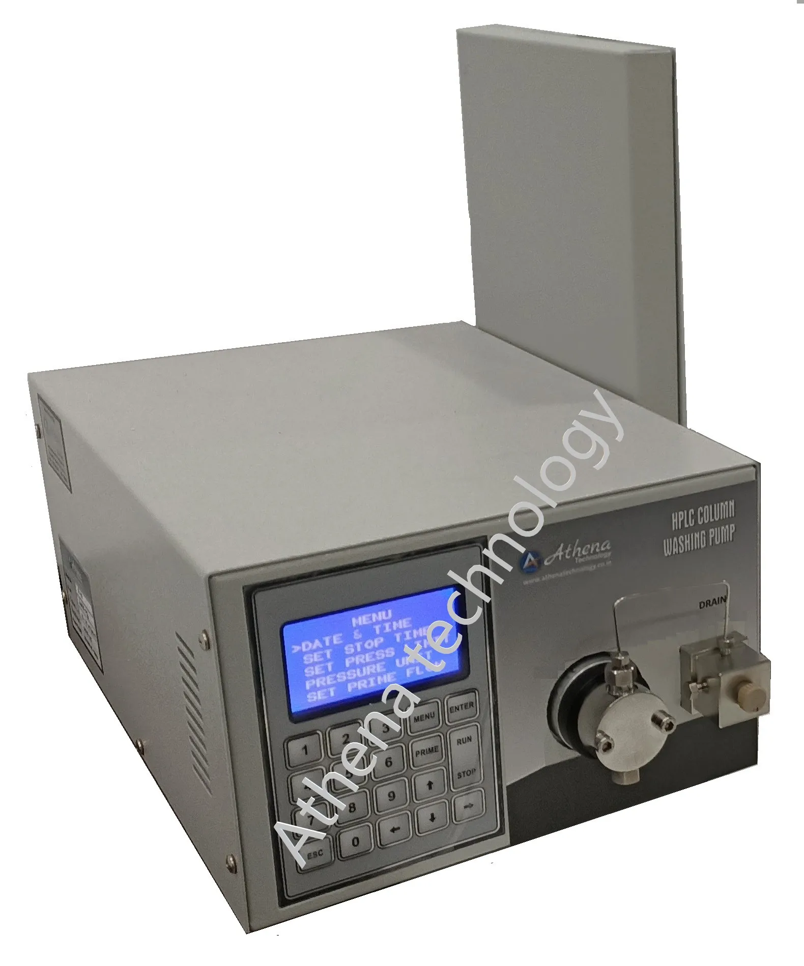 Digital column washing pump for HPLC Systems