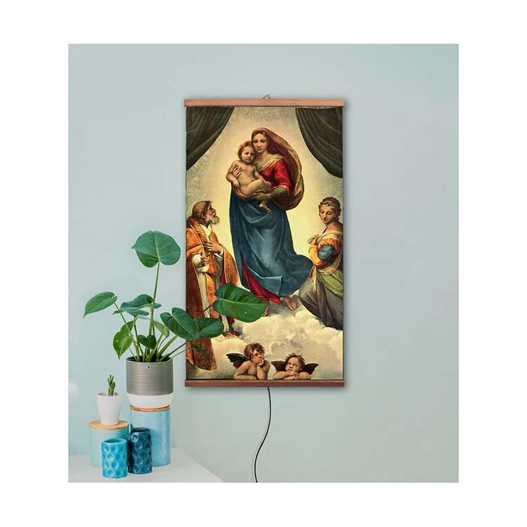 Настенный нагреватель Madonna Sistina, складной электрический обогреватель для комнаты, до 15 квадратных метров