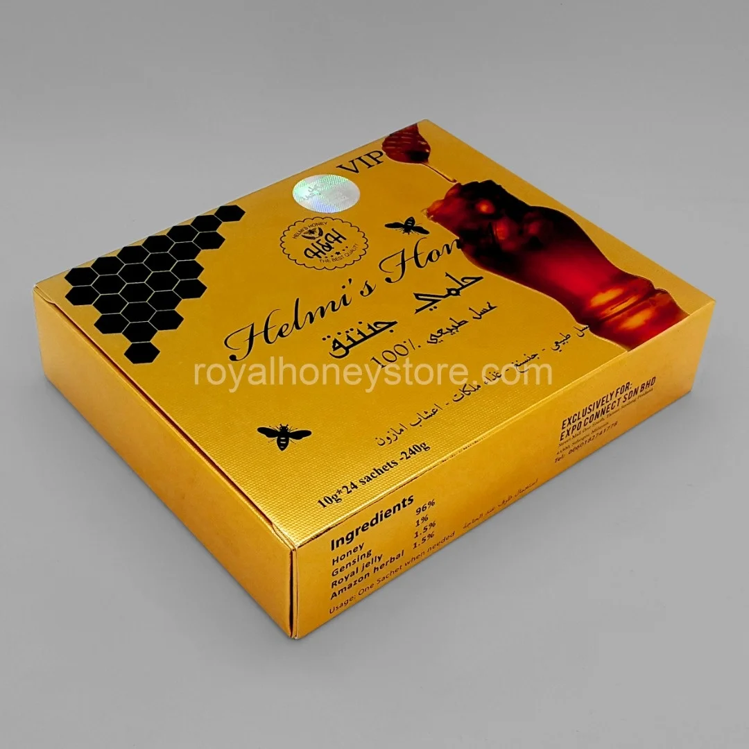 Helmi Honey для него, оригинальные 10gX24 VIP пакетики, Малайзия, оптовая продажа