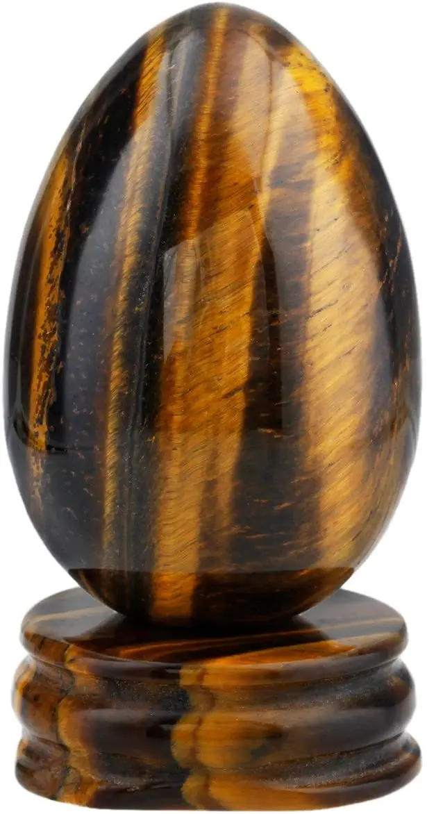 Gemstone Tiger eye Eggs For healing Crystals High Quality natural Crystal eggs Tiger eye For room Decoration From Alfazal agate