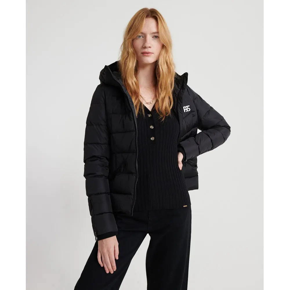 Hot sellingwomens winter rainbow reflective puffer jackets custom jacket with hood