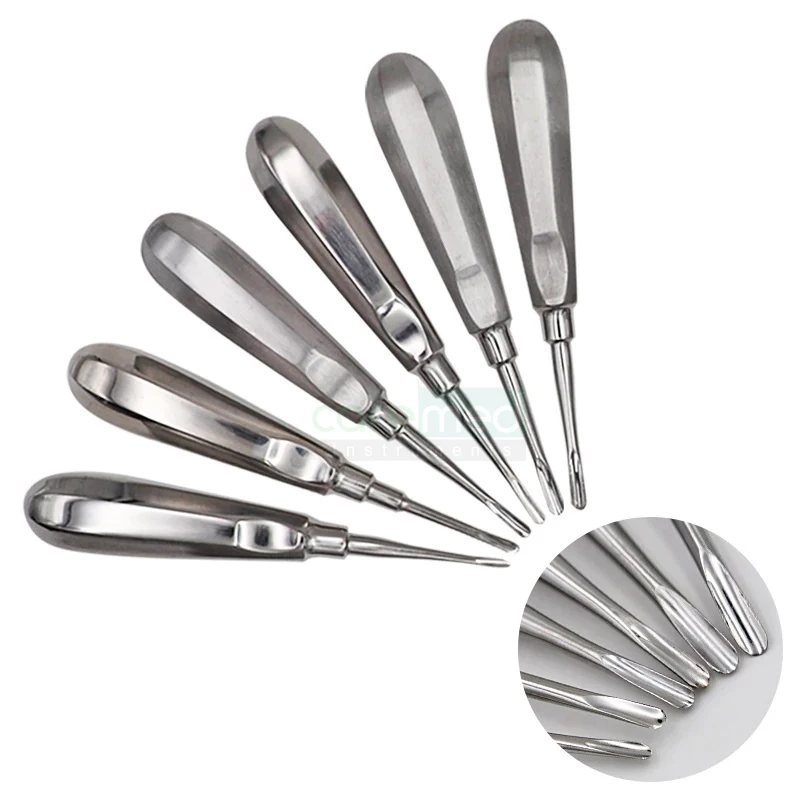  Стоматологический Лифт из нержавеющей стали стоматологические инструменты изогнутый корневой лифт прямой стоматологический лабораторный оборудование | Инструменты Caremed