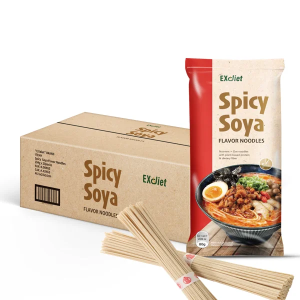 Oat Protein Noodle with Spicy Soya Sachet