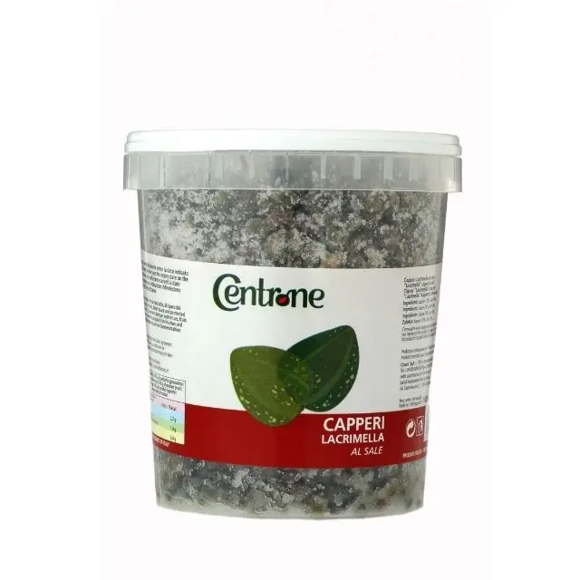 
Centrone healthy products Best quality italian made salty capers jar pickled for cooking canned food vegetables capers in brine can vegetable 