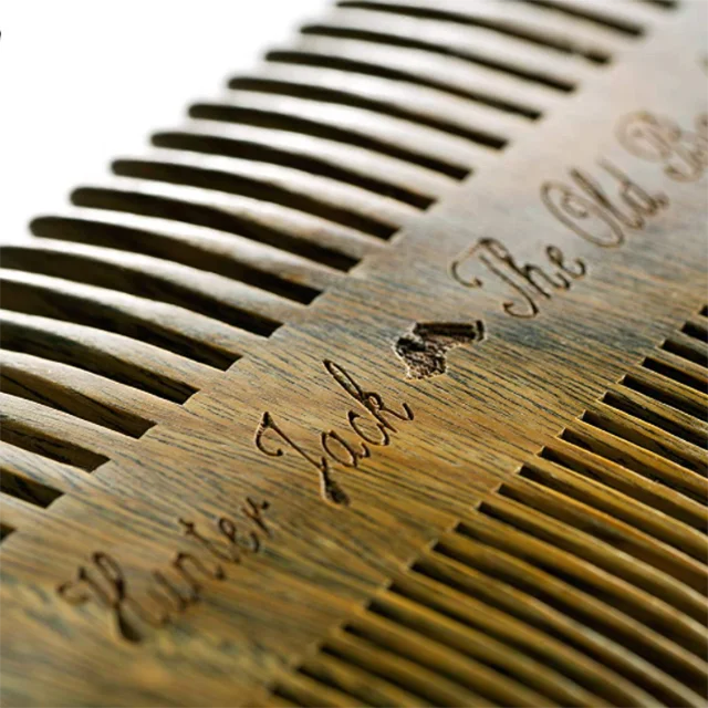 Handmade Sandalwood Anti-Static Pocket Comb Beard and Mustache Comb
