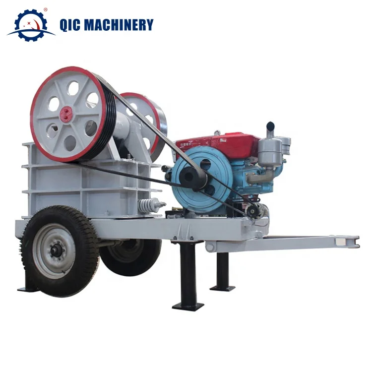 Mineral Used Mini Stone Crusher/Mobile Portable Jaw Crusher