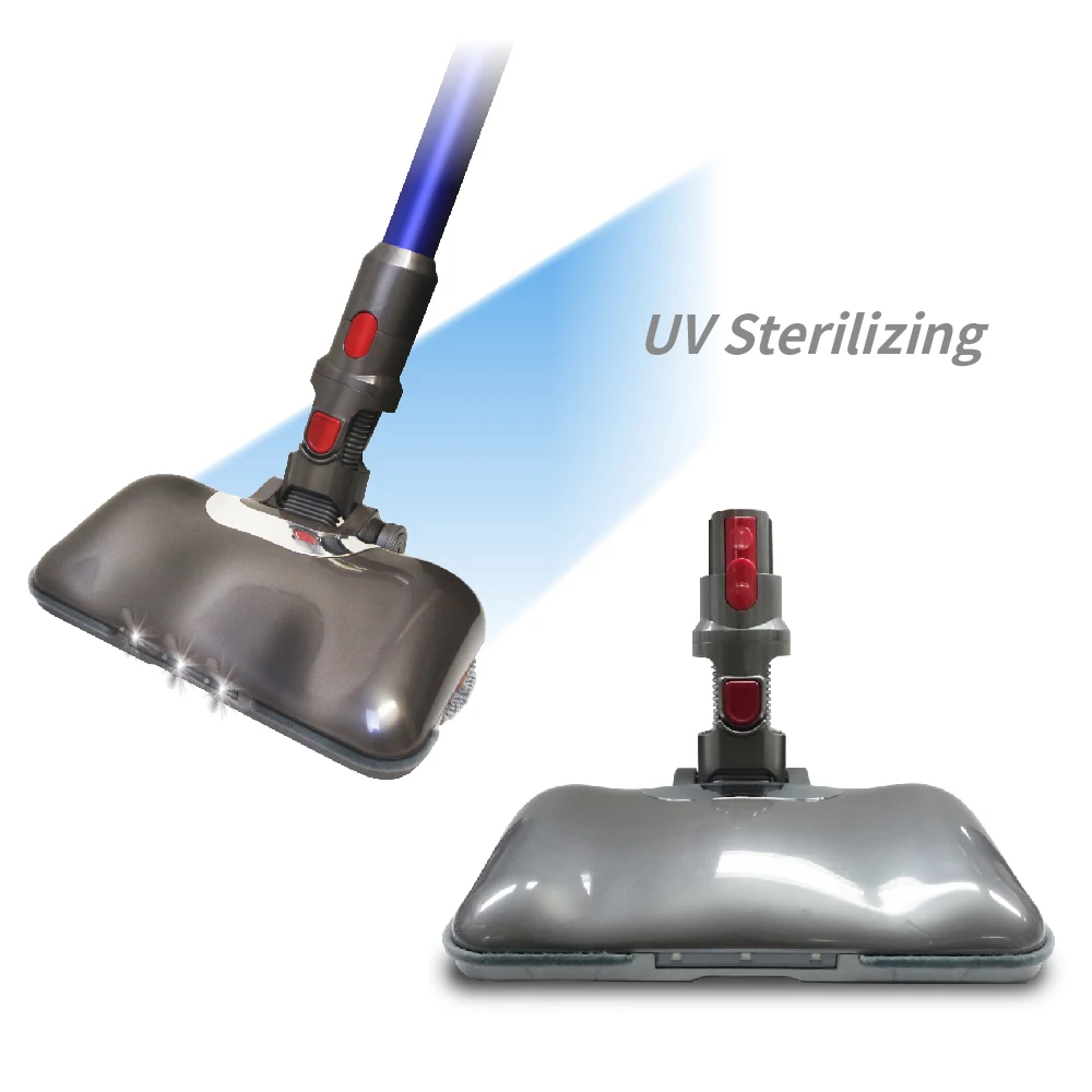 
UV dry wet electric mop head for Dyson V7 V8 V10 V11 