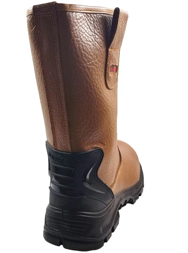 
High quality Waterproof high cut rigger safety boots for Hunting, Riding and Outdoot work place 