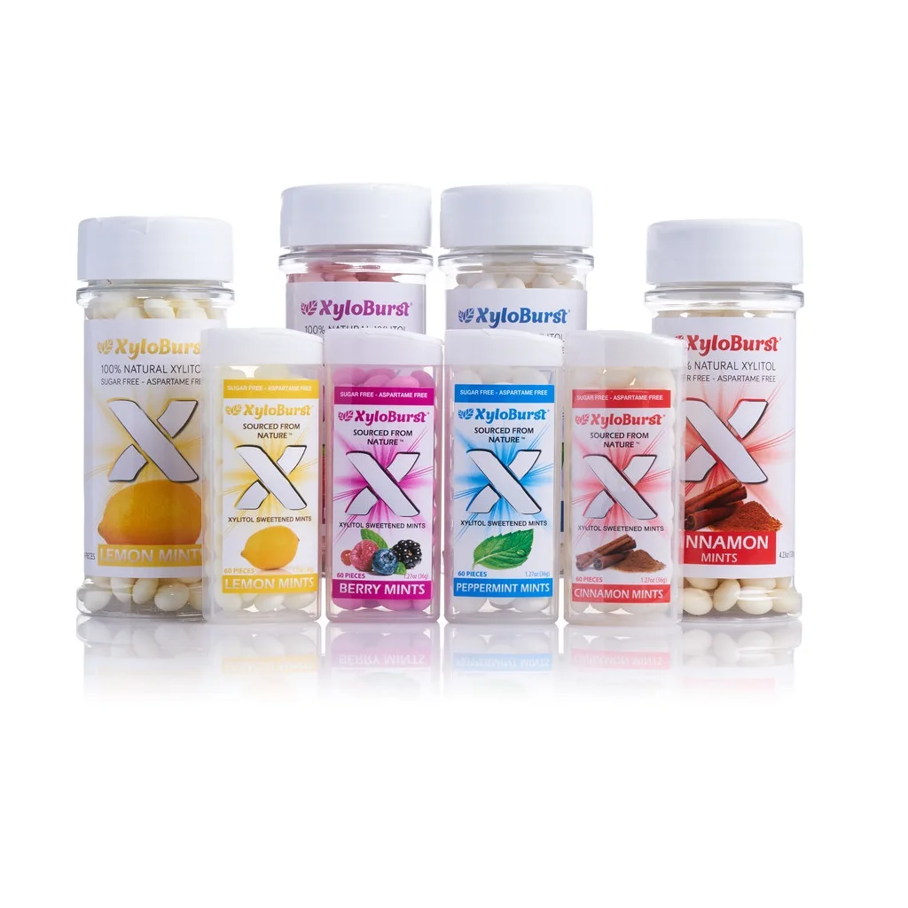 Сладости XyloBurst без сахара, сделанные в США