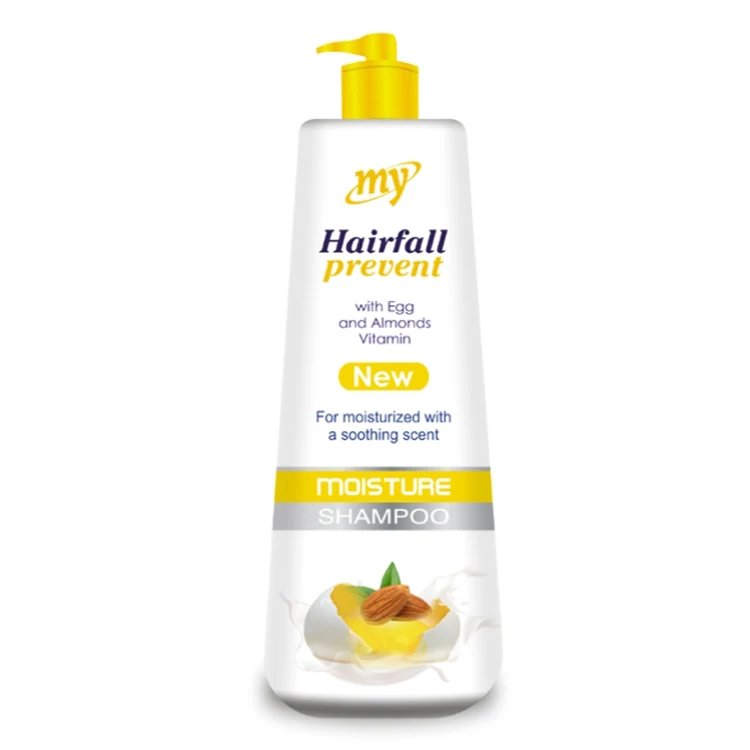 Best Selling Egg with Almonds Vitamins Rich Hair Loss Prevention Shampoo for Wholesale Purchasers