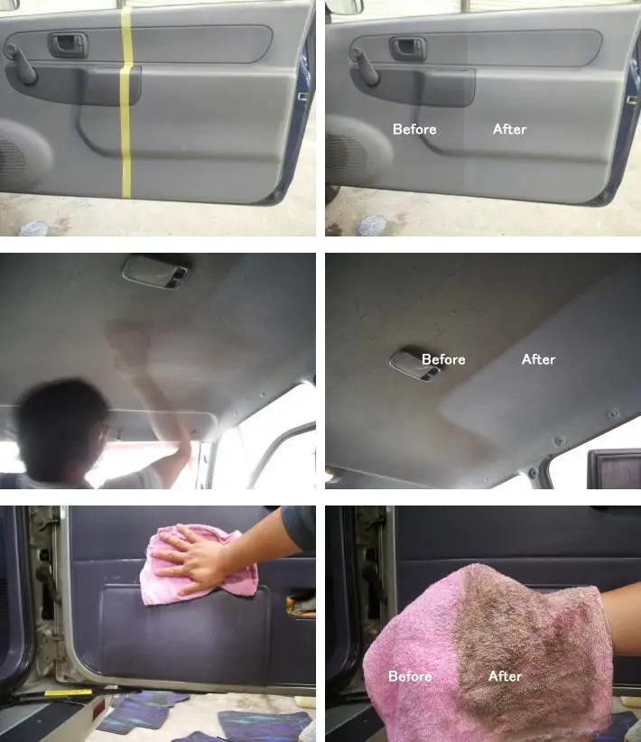 car fabric and plastic cleaner ROOM CLEAN (high concentrated) 20L car interior cleaning by SENSHA