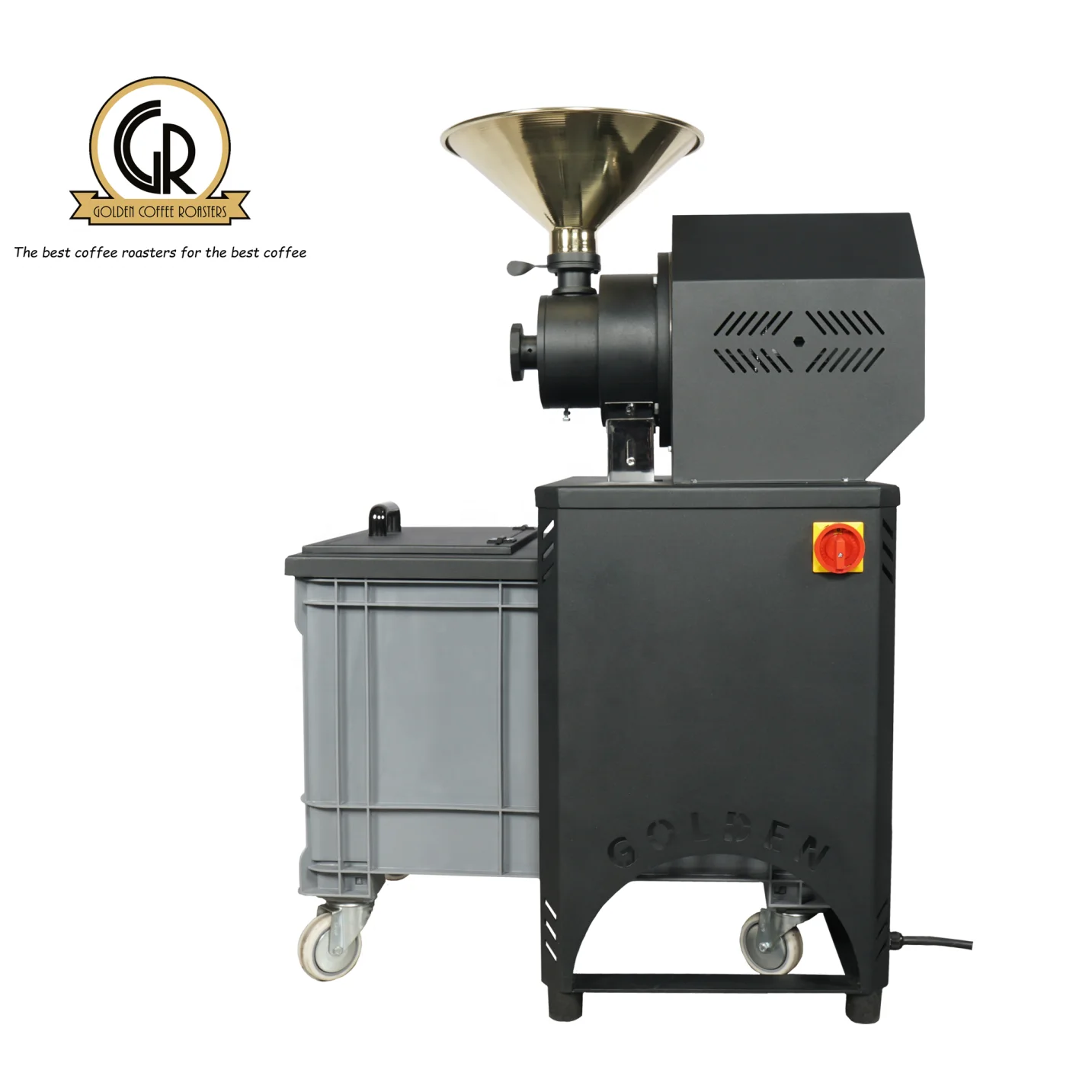 
GRG-20 High Quality Commercial Heavy Duty Coffee Bean Grinder 20 cm Stainless Steel Burrs for Industrial Use 
