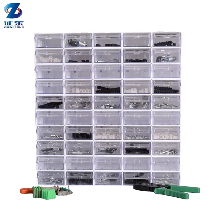 Factory cheap price multi tiny white stackable organizer drawer plastic product box