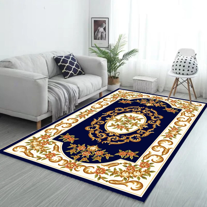 Customized low price modern branded home living room persian rugs carpets made in Vietnam