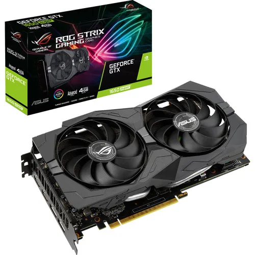 Видеокарта ASUS ROG Strix GeForce GTX 1650 SUPER Advanced Edition