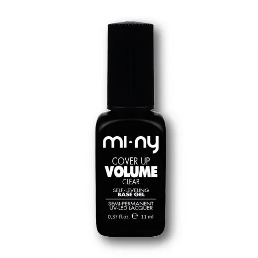 HIGH QUALITY ITALIAN COVER UP VOLUME CLEAR BASE UV LED GEL NAIL GEL POLISH SALON NAIL PRODUCT FOR MICRO NAIL EXTENSIONS 11 ml