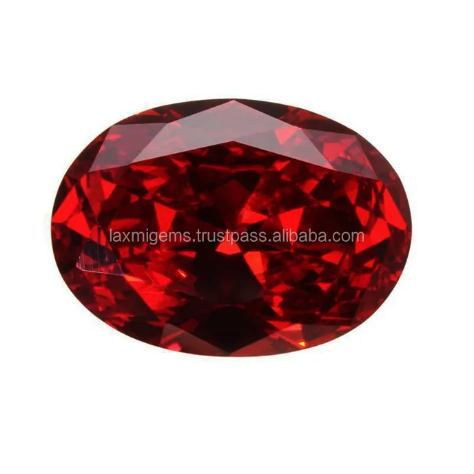 Indian ruby faceted wholesale loose gemstone for jewelry
