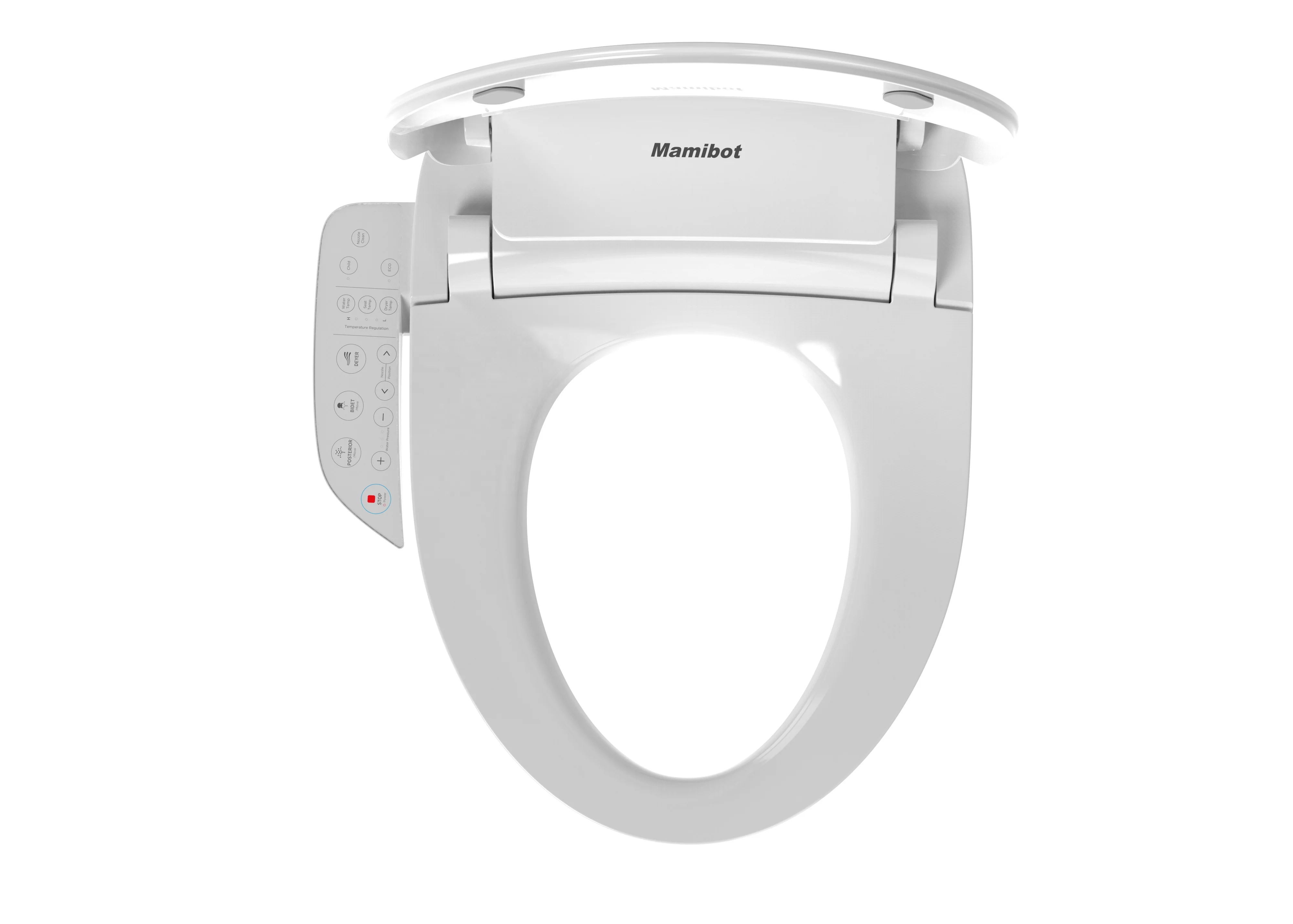 Mamibot iBIDET electric bidet seat with instant fresh heat water system Toilet Seat Cover for Bathroom