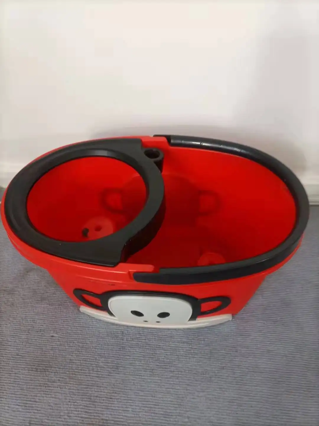2023 Wholesale Second Hand Mop Bucket Mould Used Mold Kawaii Monkey Mop Bucket With Handle injection Mould