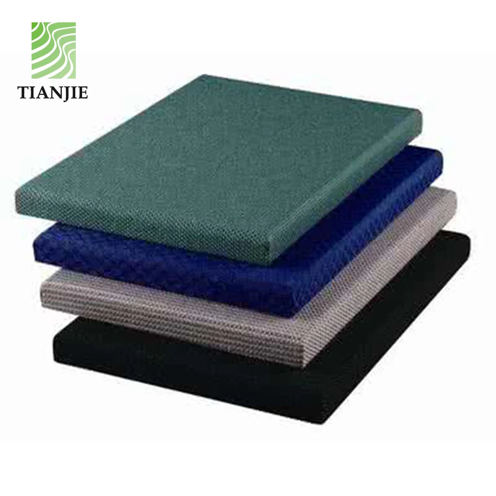 Acoustic Cinema Wall Covered Sound Insulation China Banquet Hall Cheap Soundproofing Material Fabric Cloth Soundproof Panel