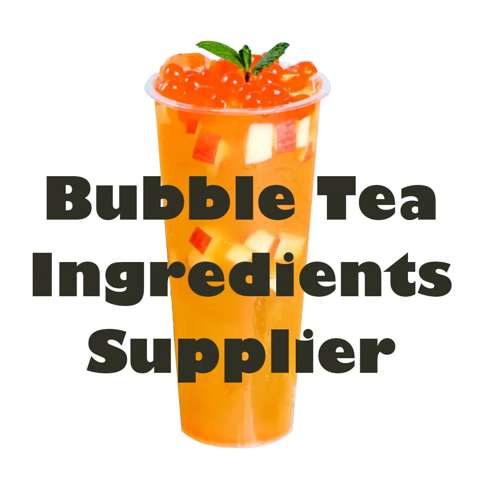 bubble tea Cherry popping bubble tea boba pearl jelly balls ingredients Taiwan
