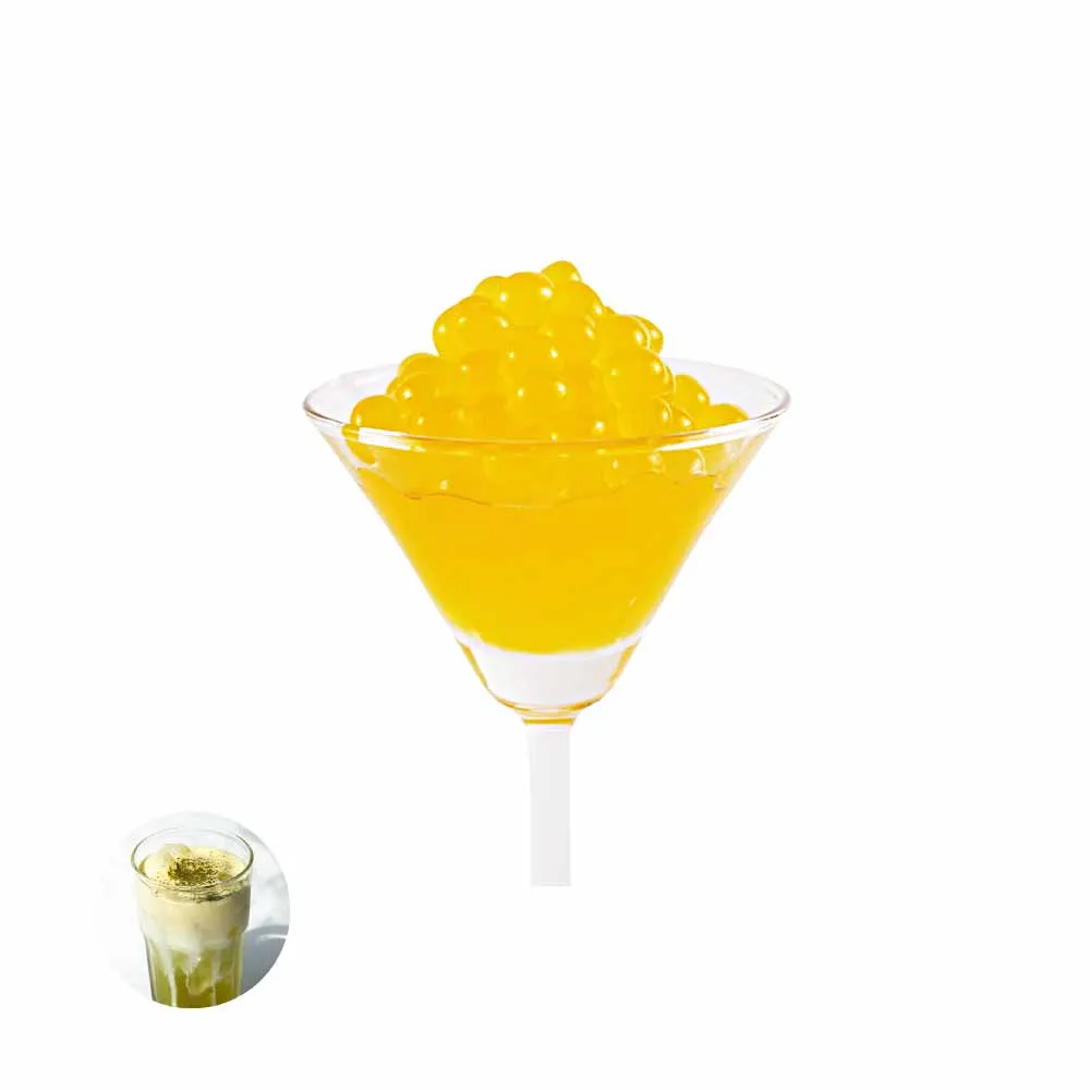 Лидер продаж поппинг boba с ароматом манго шар для сорбета