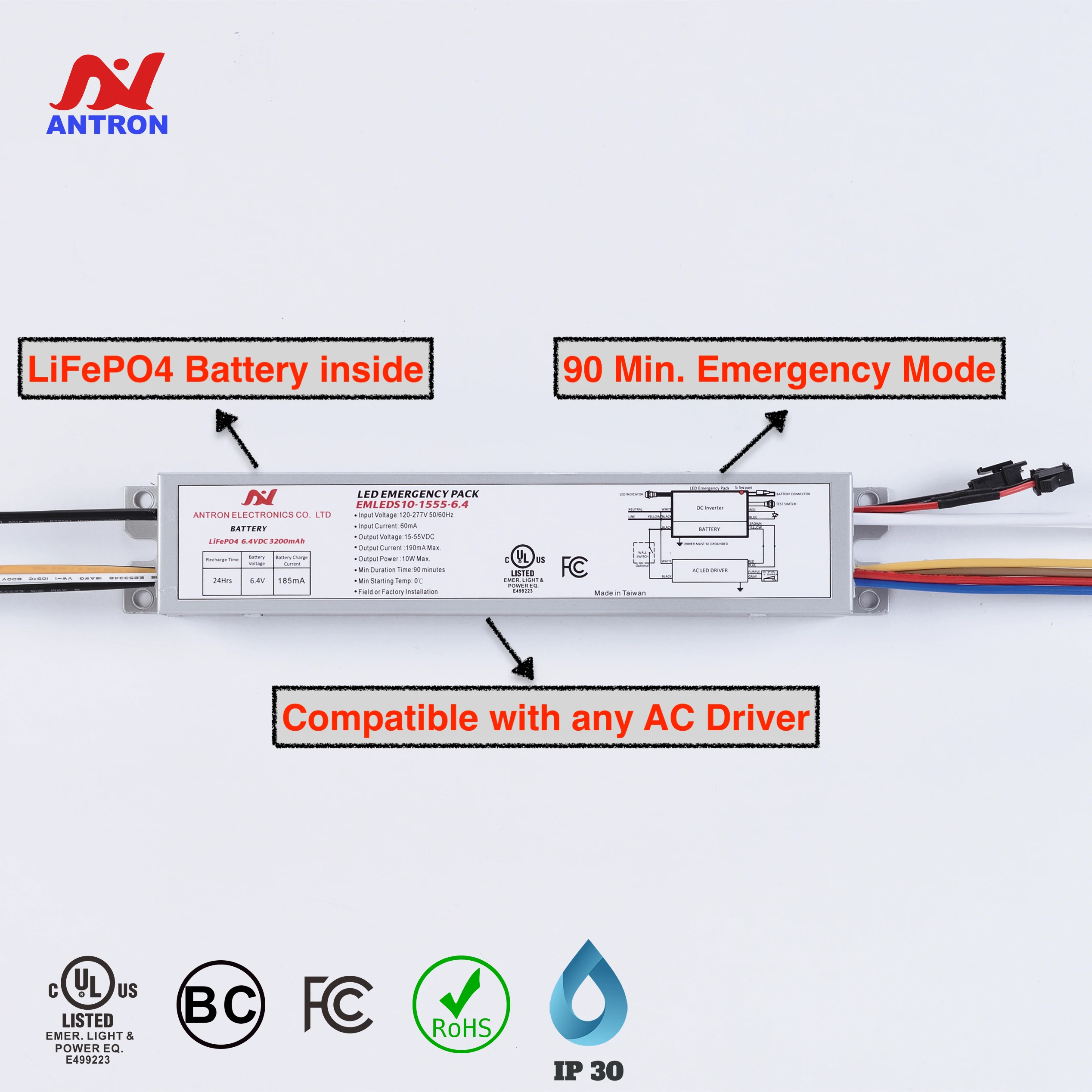  Лидер продаж светодиодный аварийный комплект 10 Вт для Северной Америки