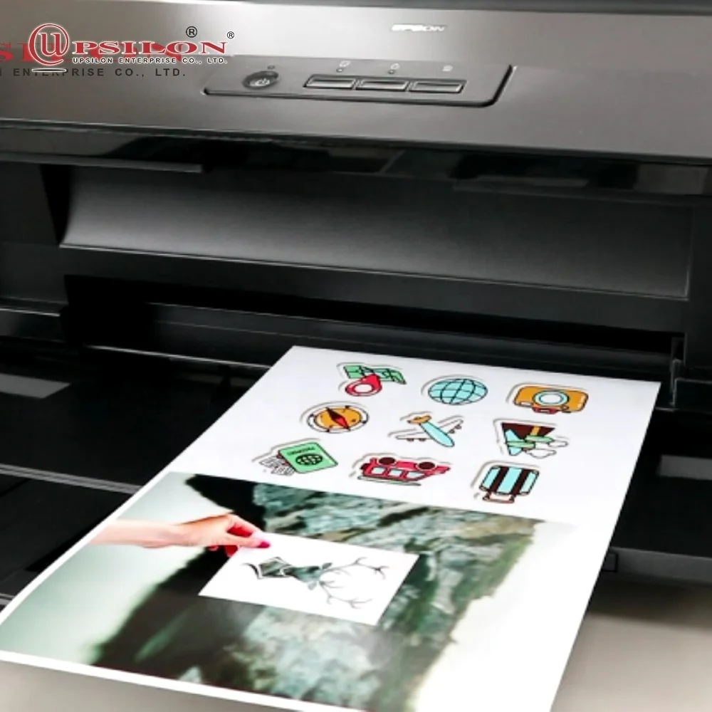 Inkjet Printing Glossy Adhesive A4 Personalised Stickers