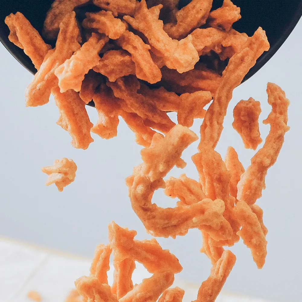 Best Asian Snacks Choice The Prawn Muruku Wholesale Instant Healthy Seafood Prawn Shrimp Snack Crispy Cracker Muruku