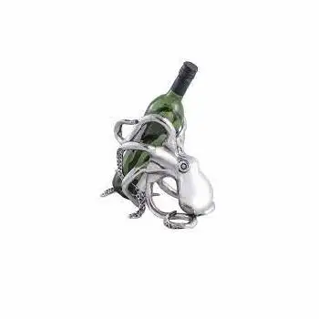 MODERN WHOLESALE HIGH QUALITY ALUMINIUM OCTOPUS WINE BOTTLE HOLDER NEW BEST PRICE ALUMINIUM OCTOPUS WINE BOTTLE HOLDER