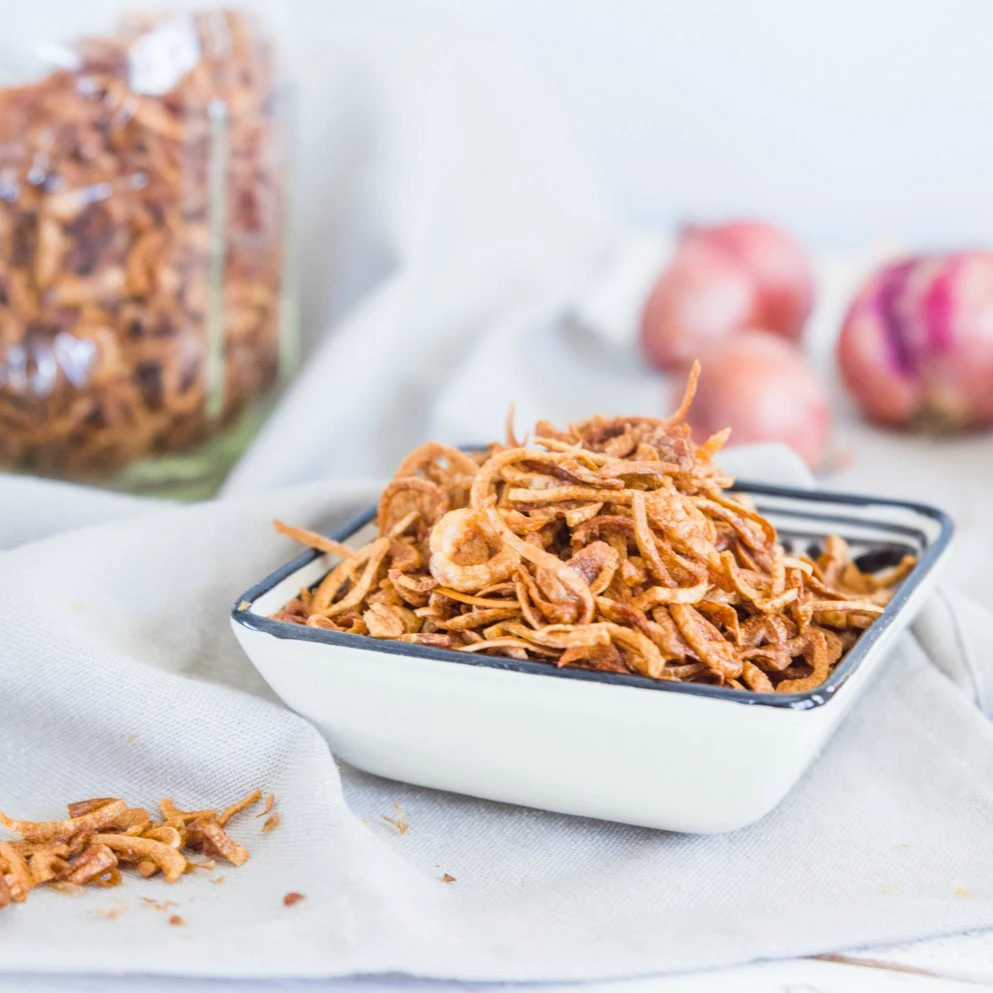 Лучшие блюда гарнир жареные хрустящие шалоты готовые и хорошо сохраненные