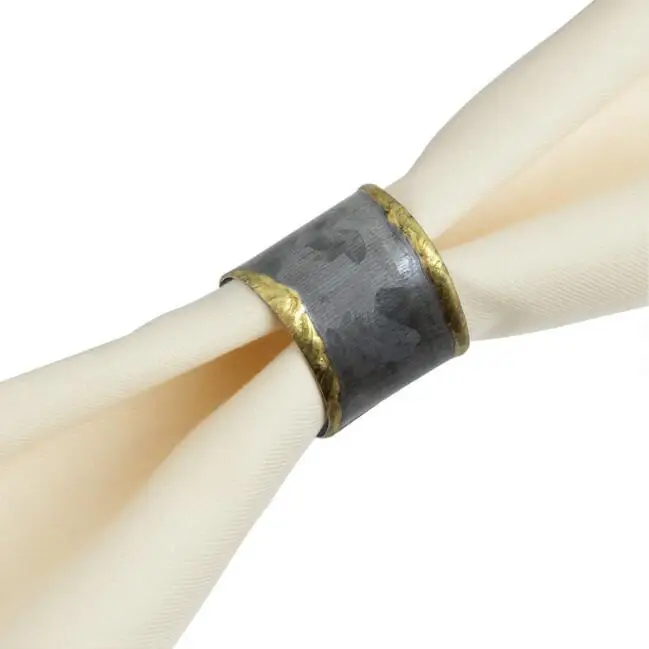 Exporter of Metal Napkin Ring Classic Stylish Wholesale Napkin Customized Color Wholesale Decorative Metal Napkin Ring