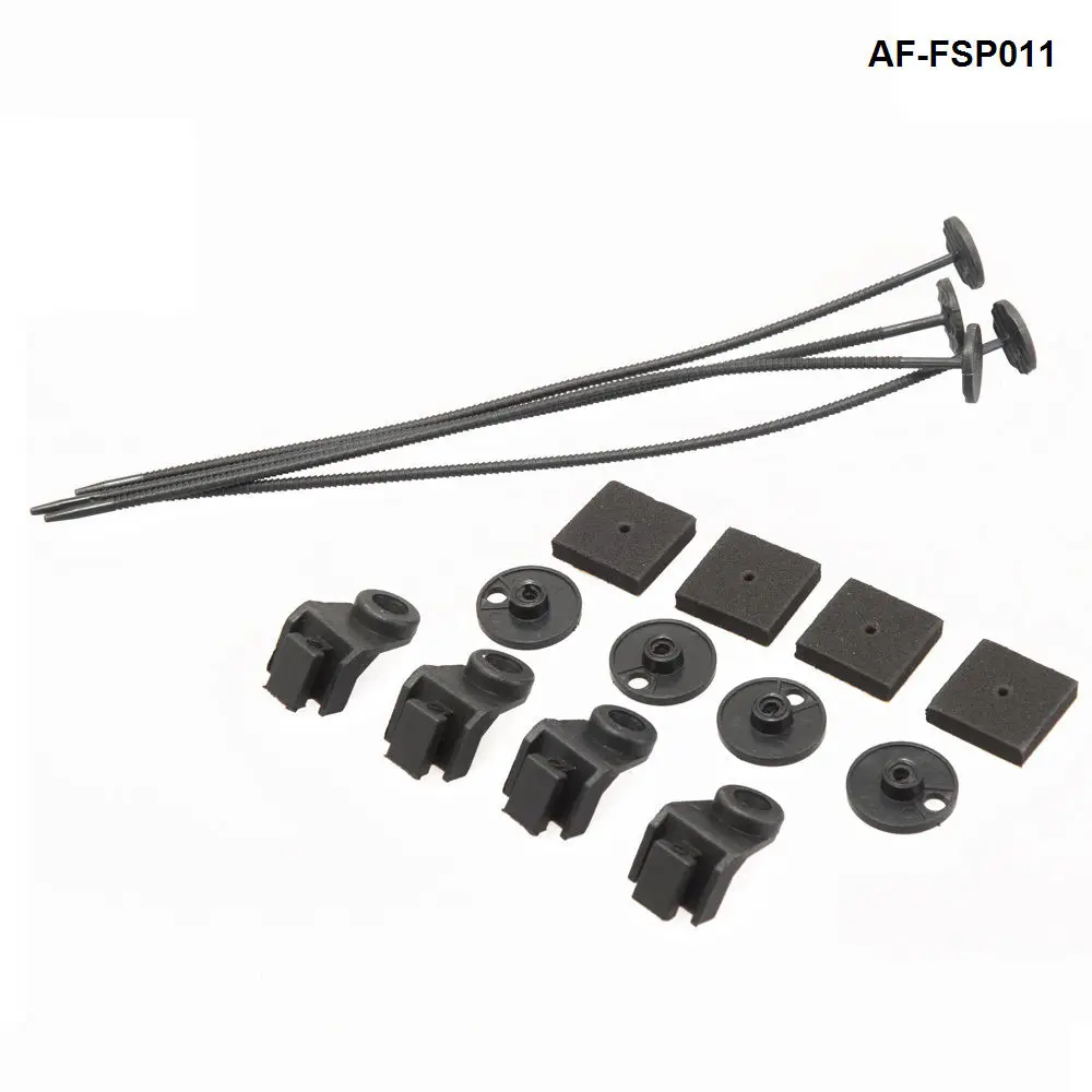 Fan Mount Kit For Car Vehicle Electric Radiator Fan Mounting Tie Rod Kit Bracket Parts Set Plastic Ties Straps AF-FSP011