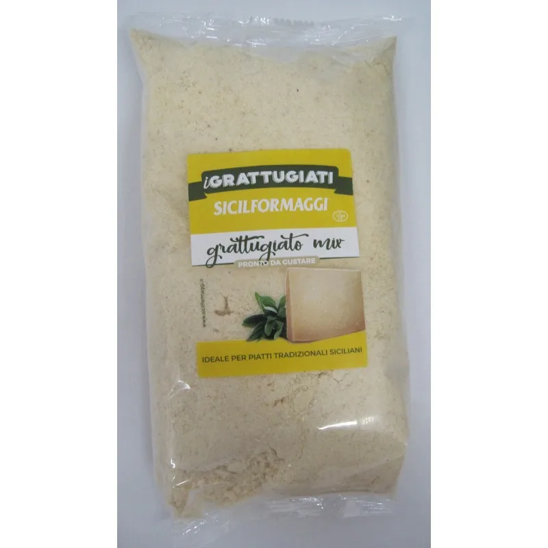 High Quality Italian MIX GRATED PECORINO cheese 0.5kg for export