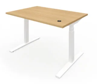 Kaidi Electrical Height Adjustable Variable Table with KDZT035A Column KDTJ033B Frame KDF006D-3/4 Foot KDDY094 Control Box