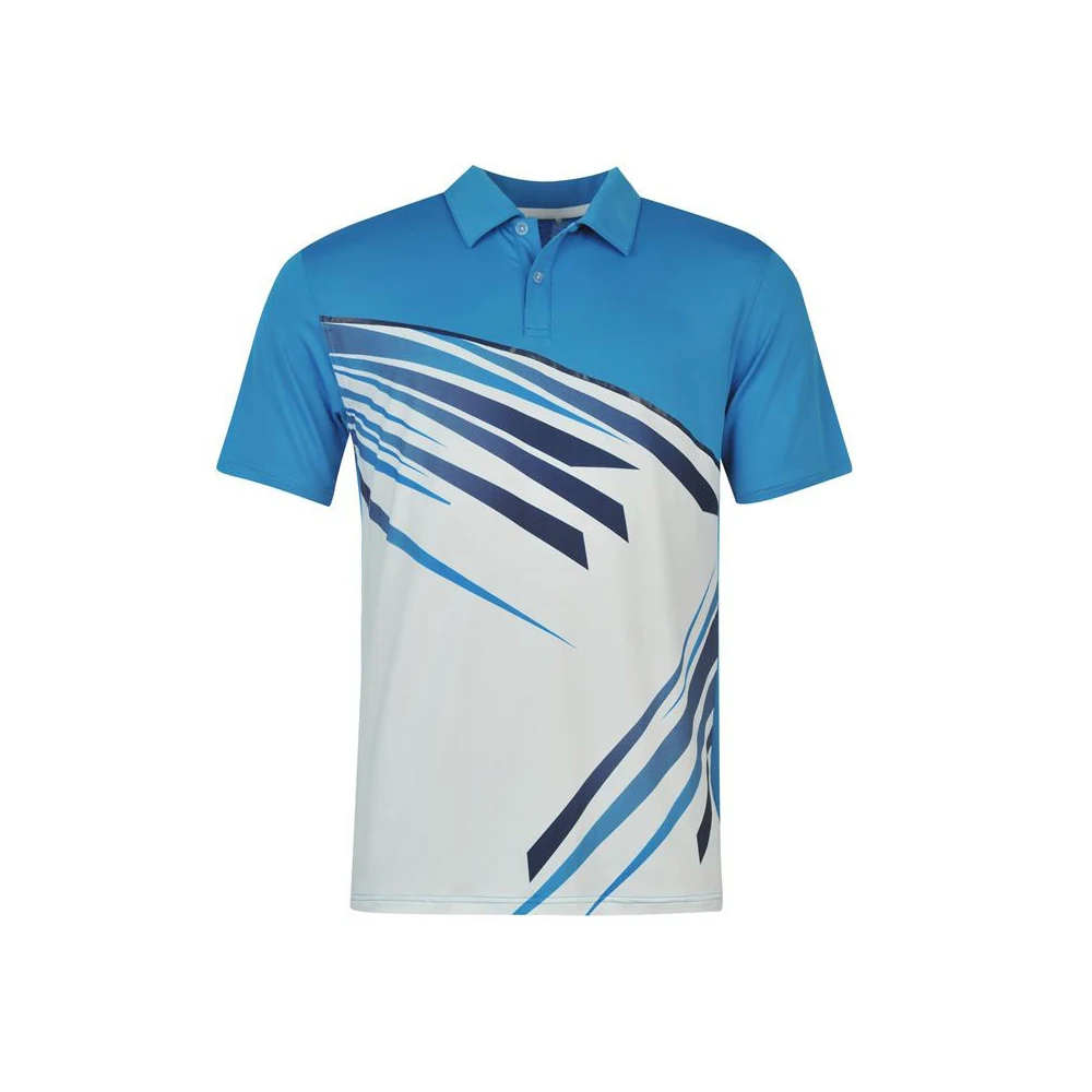 Custom 88% polyester 12% spandex High Quality Solid Color Custom Logo Embroidery Printing  Sublimation awesome Golf Polo Shirts