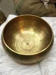 Tibetan Bowls Bronze Singing Bowls Brass Bowl Set of 2