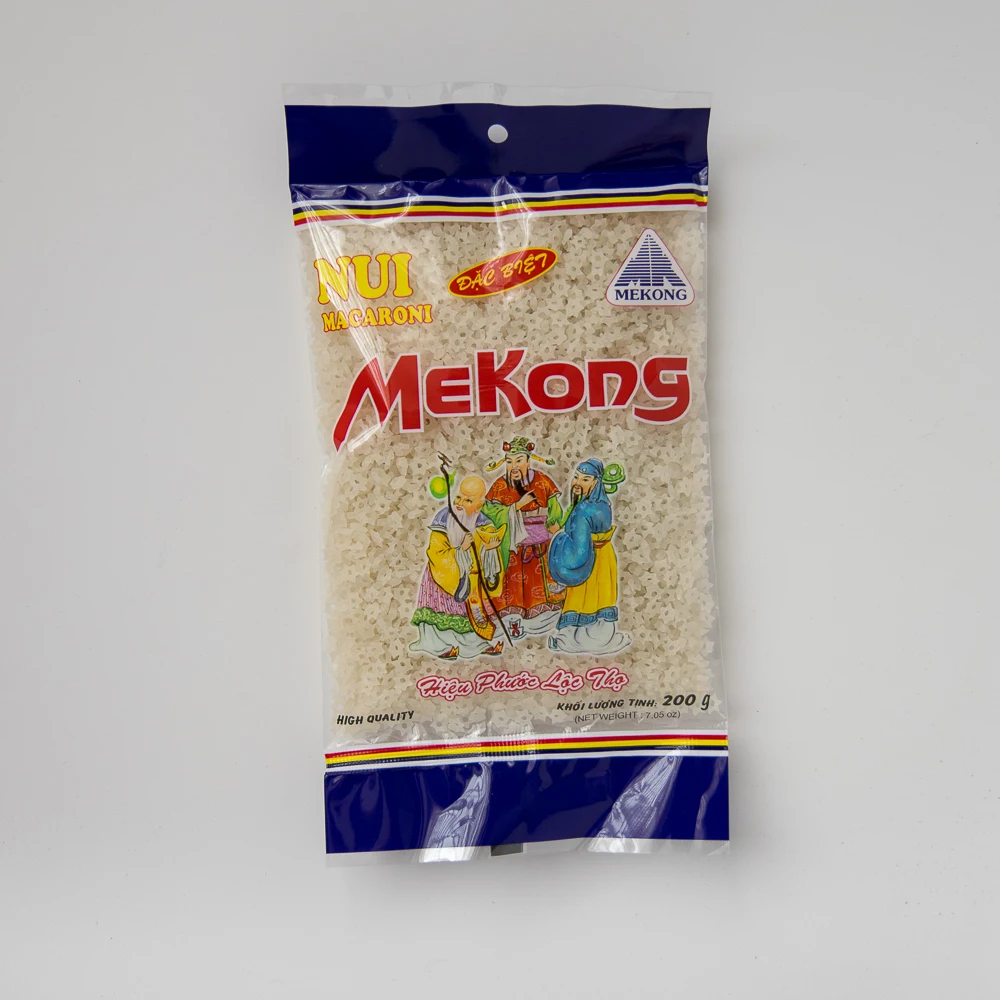 Low Salt and Low Fat Star Shape White Pasta Color Rice Macaroni Rice Pasta Bland Rice Bag Packaging Refined 0.2 Kg Dried