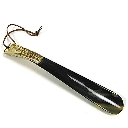 Натуральный Черный рожок и лучший для обуви с длинной ручкой рог дома мужчин женщин распродажа