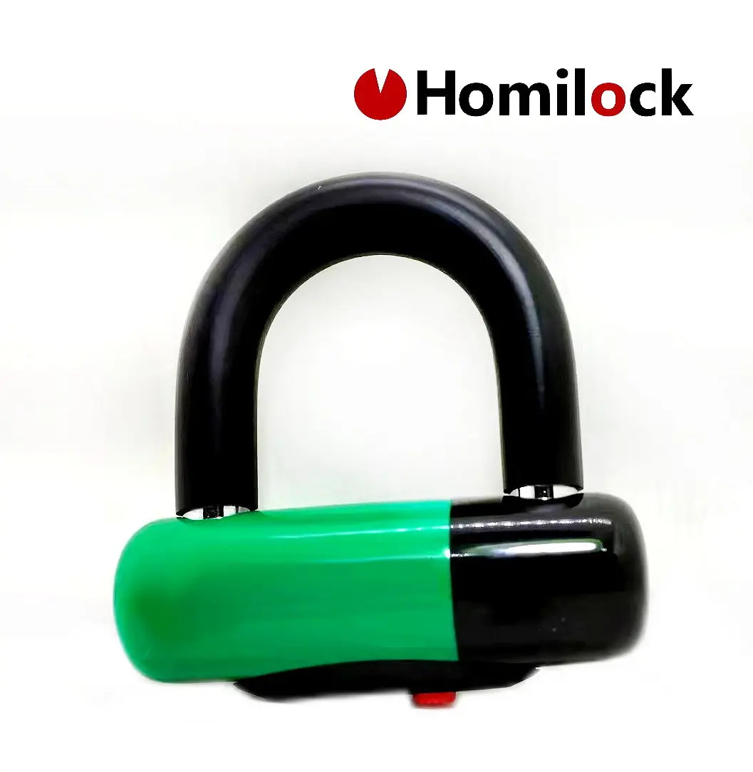 U locks bike D Electric bicycle accessories lock with key motorcycle locks Silicone with cable anti theft Scooter
