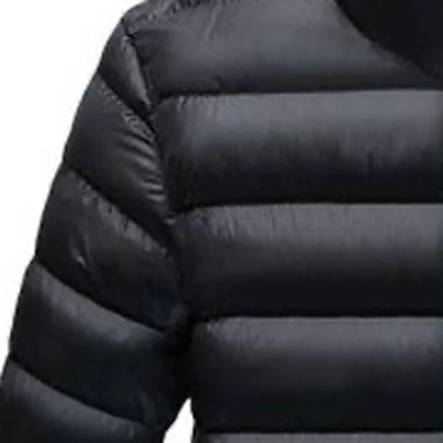 Professional Smart Casual Customize Men Bubble Jacket New Fashion Winter Warm Long Sleeve High Quality Outfits Pocket Design