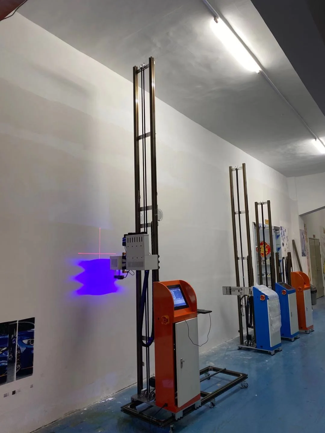 Faith Advanced Direct to wall 3D Vertical Painting machine for White Latex Paint Shell powder Glass Wall KT board