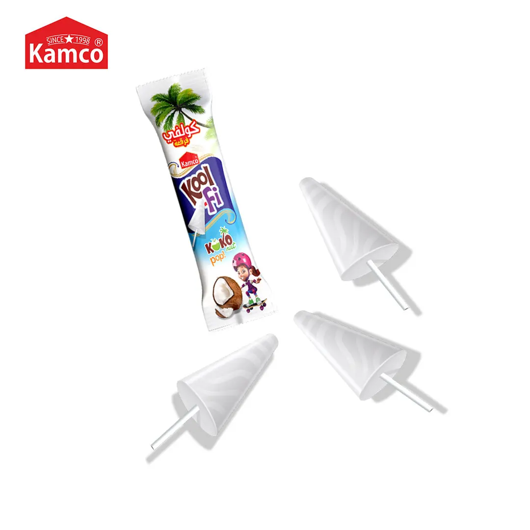 Export Quality Kool-Fi Coconut Flavored Lollipop