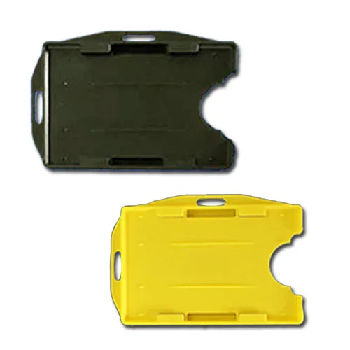 
Two-sided Plastic Badge ID credit card holders two card holder 
