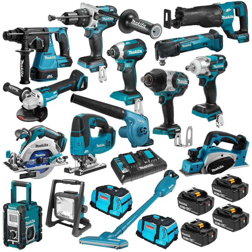 New Makitas LXT1500 18-Volt LXT Lithium-Ion Cord-less 15-Piece Combo kit