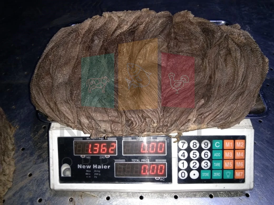 
Dried & Salted Beef Omasum At Best Export Price from Pakistan 