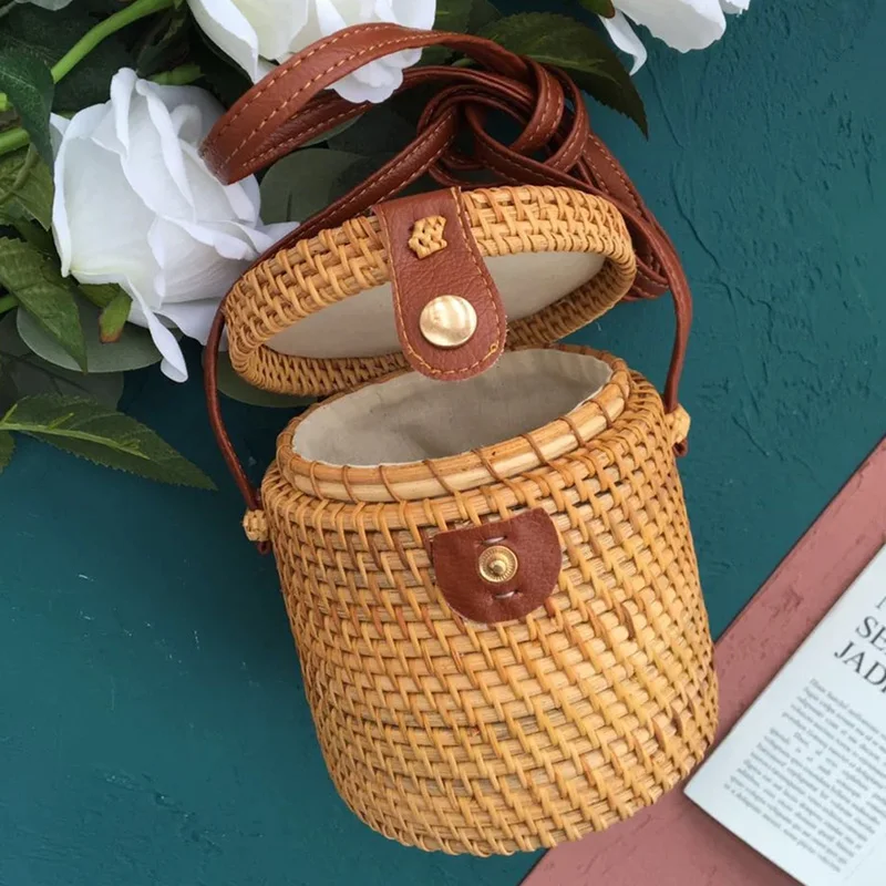 100% Eco-friendly Rattan Bag hot selling Cheap wholesale